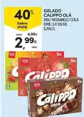 Continente Gelado calippo promoção