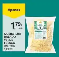 Continente Queijo ilha ralado verde fresco promoção