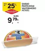 Continente Valformoso - queijo pasta mole promoção