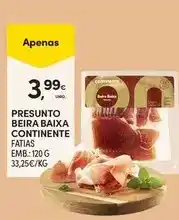 Continente Continente - presunto beira baixa promoção