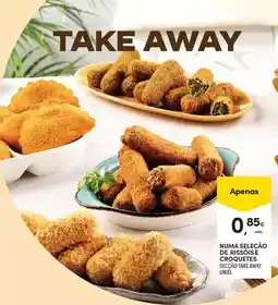 Continente Take away - numa selecao de risoise croquetes seco di tazze promoção