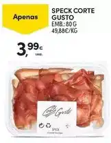 Continente Speck corte gusto promoção