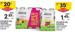 Continente Mimosa - iogurte liq promoção