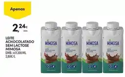 Continente Mimosa - leite achocolatado sem lactose promoção