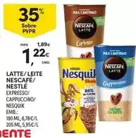 Continente Nescafé - latte/ leite /nestle promoção