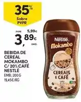 Continente Nestle - bebida de cereal mokambo c/20% café promoção