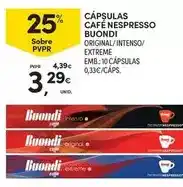 Continente Buondi - cápsulas café nespresso promoção