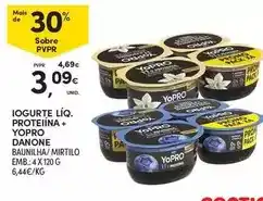 Continente Danone - iogurte proteína + yopro promoção