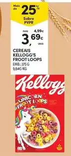 Continente Kellogg's - cereais frost loops promoção