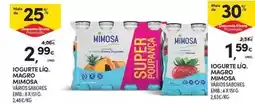 Continente Mimosa - iogurte magro promoção