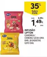 Continente Lipton - infusão promoção
