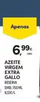 Continente Gallo - azeite virgem extra promoção