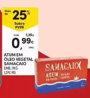 Continente Atum em óleo vegetal promoção