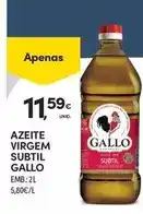 Continente Gallo - azeite virgem subtil promoção