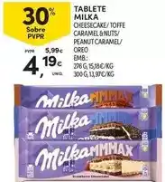 Continente Milka - tablete promoção