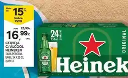 Continente Heineken - cerveja c/alcool promoção