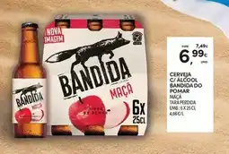 Continente Bandida do pomar - cerveja c/ alcool bandai do pomar promoção