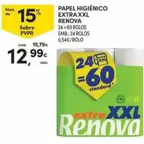 Continente Renova - papel higiénico extra xxl promoção