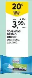 Continente Lindor - toalhitas dermo promoção