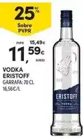 Continente Eristoff - vodka promoção