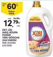 Continente Xau - det. líq. maq. roupa poder tira-nodoas promoção