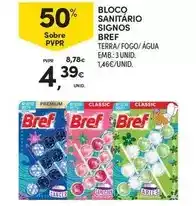Continente Bref - bloco sanitário promoção
