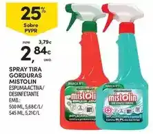 Continente Mistolin - spray tira gorduras promoção