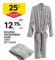 Continente Kasa - roupao microfibra promoção