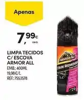 Continente Limpa tecidos c/ escova promoção
