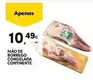Continente Continente - mão de borrego congelada promoção