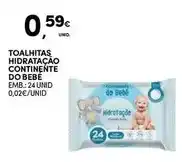 Continente Continente - toalhitas hidratacao promoção
