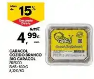 Continente Bio - caracol cozido branco bio promoção