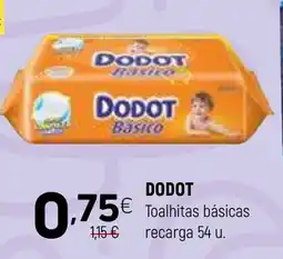 Coviran DODOT Toalhitas básicas recarga promoção