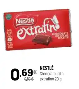 Coviran NESTLÉ Chocolate leite extrafino promoção