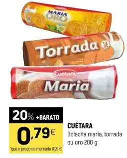 Coviran CUÉTARA Bolacha maria, torrada ou oro promoção