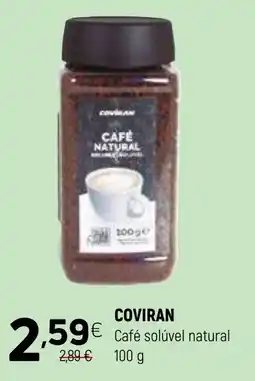 Coviran COVIRAN Café solúvel natural promoção