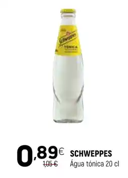 Coviran SCHWEPPES Água tónica promoção