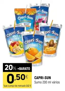 Coviran CAPRI-SUN Sumo vários promoção