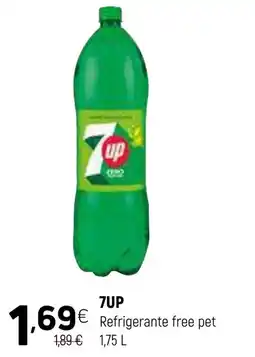 Coviran 7UP Refrigerante free pet promoção