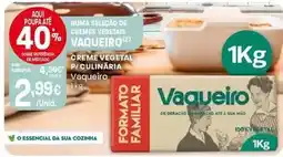 Intermarché Vaqueiro - creme vegetal p/ culinaria promoção