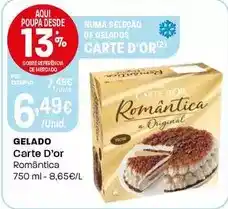 Intermarché Carte d'or - gelado promoção