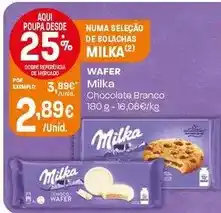 Intermarché Milka - wafer promoção