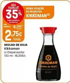 Intermarché Kikkoman - molho de soja promoção