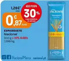 Intermarché Nacional - esparguete promoção