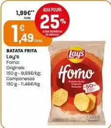 Intermarché Lay's - batata frita promoção
