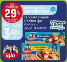 Intermarché Capitão iglo - 12 douradinhos promoção