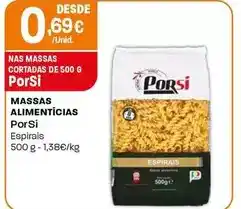 Intermarché Porsi - massas alimenticias promoção