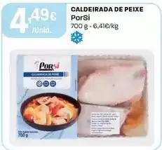 Intermarché Porsi - caldeirada de peixe promoção