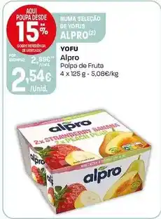 Intermarché Alpro - yofu promoção