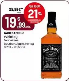 Intermarché Jack daniel's - whiskey promoção